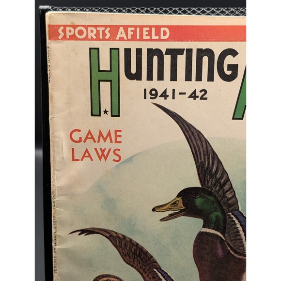 Sports Afield Magazine Hunting Annual Tenth Edition 1941-1942 Publishers Outdoor - Picture 5 of 7